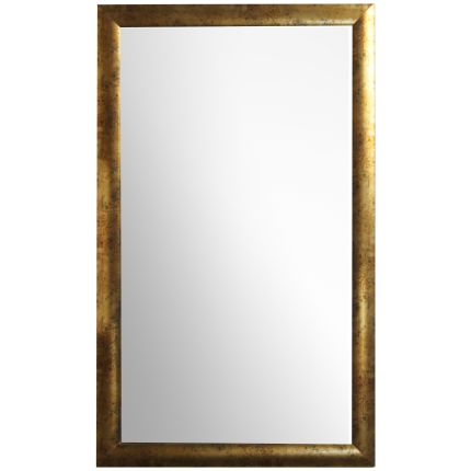 Настенное зеркало багет Катаро-1 золото Руджин
