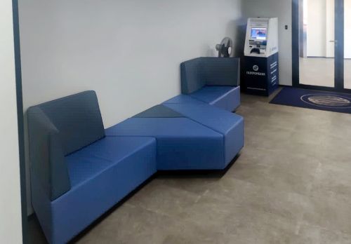 Мебель в офис для компании Газпромбанк Лизинг
