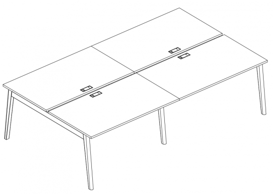 Рабочая станция (4х140) мокко премиум